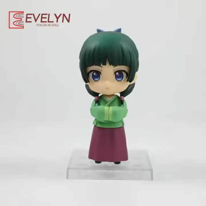Evelyn (muñeca) 10cm versión Q Mao Mao figura de acción lindo Mini figura de Anime decoración de escritorio personalizada regalos para niños - 1