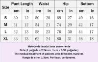 Shorts Deportivos de Cintura Alta para Yoga y Estiramiento Secado Rápido, Transpirable, Material de Nylon - details 0