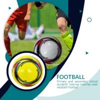 Balón de Fútbol Estándar 5 Resistente a Fugas, Duradero para Uso en Campus, Nuevo Balón de Fútbol de Goma Elástica - details 3