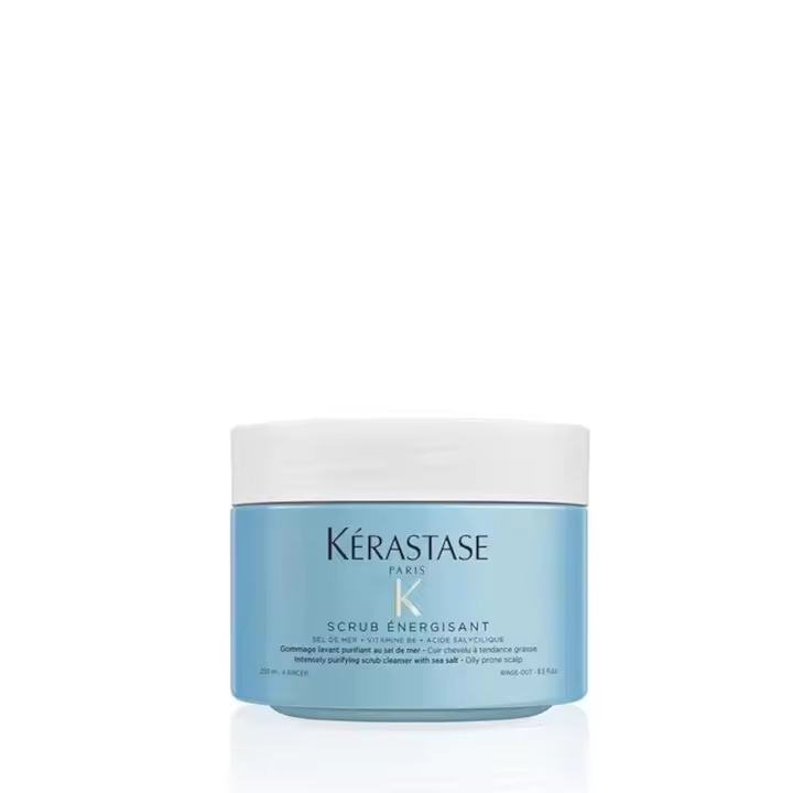 Exfoliante purificante KÉRASTASE Fusio, tratamiento de limpieza nutritivo para el cuero cabelludo graso con minerales de sal marina, vitamina B6 y - 1