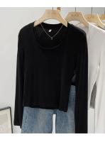Camiseta De otoño Para Mujer, Ropa Para Mujer, Tops, camiseta, Top corto Para Mujer, camisetas Y2k Para Mujer, Ropa De Mujer, ropa femenina Traf - details 12