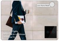 WiFi Smart Switch Interruptor Táctil Temporizador de Pared 220V Sin Cableado Neutro Graffiti Smart Life Panel de Interruptores de Control de Luz - details 8