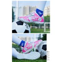 Botas de fútbol FG/TF para niños de alta calidad, zapatos de fútbol profesionales de fútbol sala, tacos escolares para niños y niñas, zapatillas de fútbol para césped - details 15