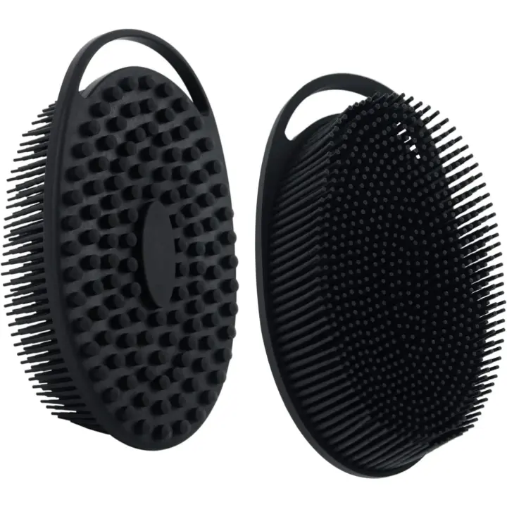 Scttomon Silicona Lofa Cepillo de Exfoliación Corporal para Ducha Herramienta de Cuidado de la Piel Corporal - 1