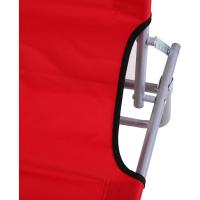 Tumbona Plegable Tumbona de Jardín Exterior Reclinable con Toldo Desmontable con Ángulo Regulable Respaldo Ajustable en 4 Niveles para Terraza Piscina Patio 187x58x36 cm Marrón - details 24