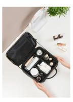 Neceser profesional de gran capacidad para mujer, bolsa de viaje, estuche de maquillaje - details 19