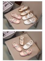 Zapatos de cuero con flores para niña, calzado plano de princesa para fiesta de boda, dulce y suave, clásico, para primavera y otoño - details 2