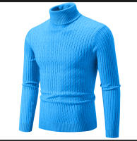 Suéter informal para hombre y mujer, jersey de cuello alto, ajustado, tejido, cómodo, Primavera - details 18