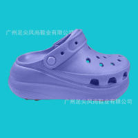 Agujeros zapatos de las mujeres zapatos de playas de suela gruesa aumento antideslizante zapatillas de suela suave desgaste exterior sandalias nube agujero - details 11