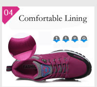 Zapatillas deportivas con cámara de aire para mujer, zapatos atléticos para caminar, transpirables, con cordones, de plataforma alta, informales - details 6