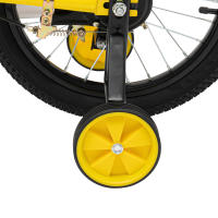 Bicicleta de princesa con ruedas de entrenamiento para niñas, Pedal ligero, altura ajustable, desmontable, 16 pulgadas - details 7