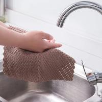 1 Uds. Suministros de cocina, toalla de limpieza, trapo de limpieza multifunción súper absorbente, paño de poliéster/Nylon, cocina antigrasa - details 5