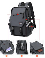 Mochilas escolares para adolescentes y niños, mochila impermeable de gran capacidad, mochilas escolares ligeras para estudiantes universitarios - details 8