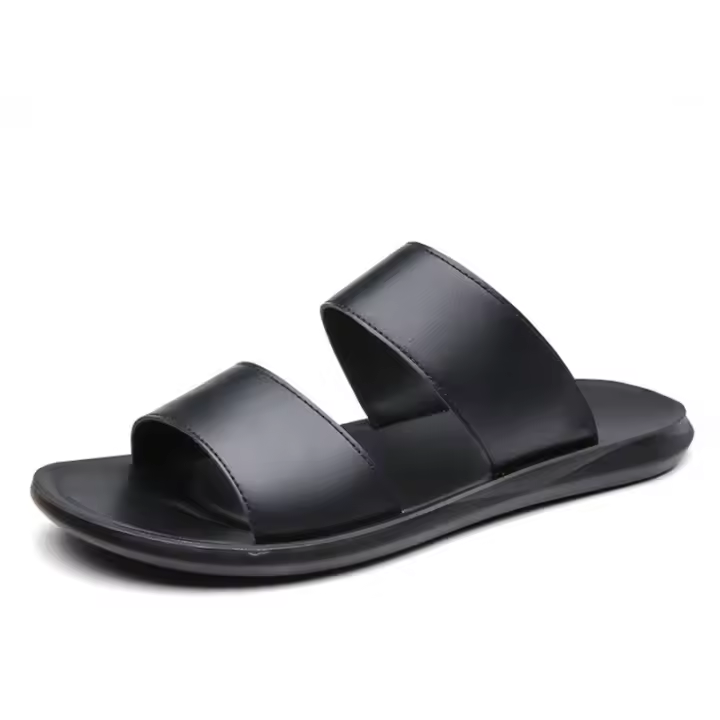 Zapatillas de verano nuevas para hombre, sandalias antideslizantes de suela suave, zapatos de playa para hombre, de moda para exteriores, talla grande - 1
