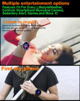 Reloj inteligente con seguimiento GPS para hombre, dispositivo resistente al agua de 2024 pulgadas, HD, Bluetooth, llamadas, 1,85 mAh, 3ATM, deportivo, Fitness, novedad de 710 - details 10