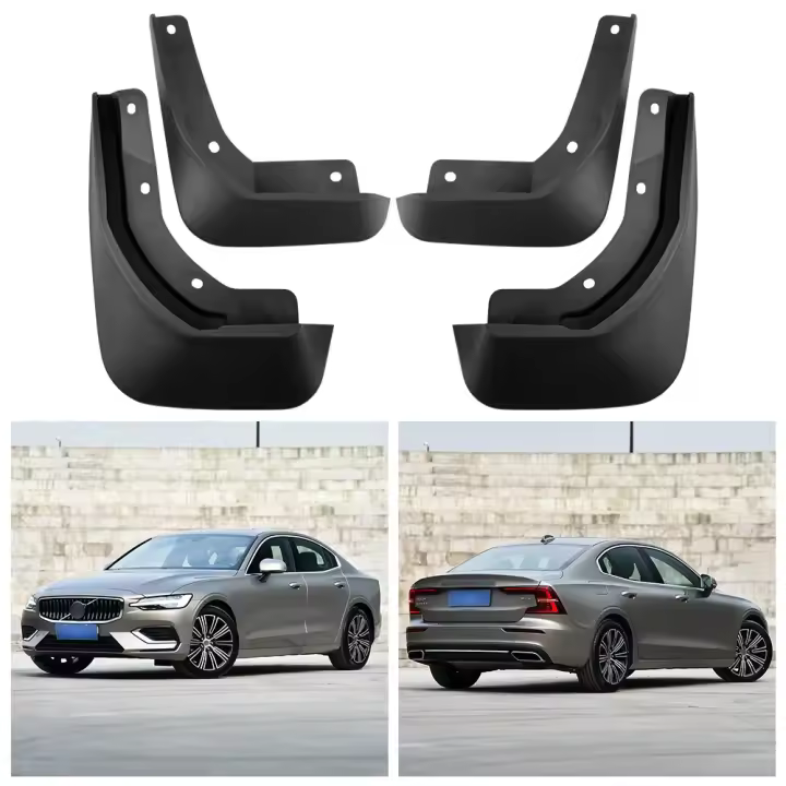 Guardabarros para Volvo S60 2020-2024, guardabarros, protectores contra salpicaduras, guardabarros de ruedas delanteras y traseras, accesorios para coche 4 piezas - 1