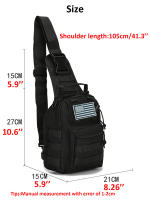 Bolso de pecho Bandolera tactica militar para hombre y mujer,bolso de hombro para viaje, deporte, senderismo,equipo de Camping - details 2