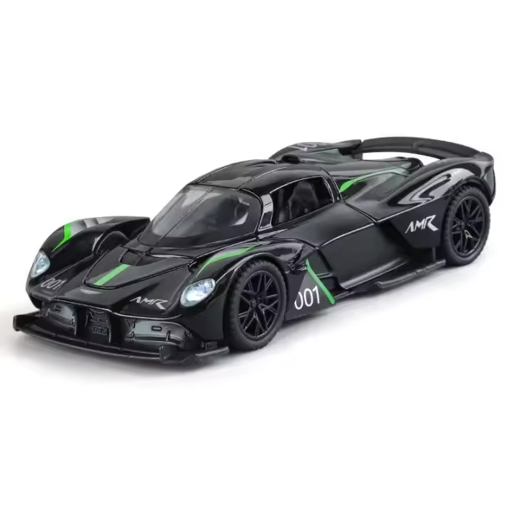 Aston Martin Valkyrie AMR 001 Modelo de Coche de Aleación de Supercar Coleccionable para Adultos - 1