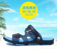 Zapatillas de verano transpirables, tendencia deportiva, resistentes al desgaste, antideslizantes, zapatos de playa, dos usos, zapatillas frescas. - details 1