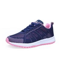 Zapatillas deportivas planas de malla transpirable para hombre, zapatos casuales para mujer, moda para caminar - details 5