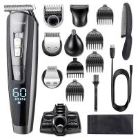 Afeitadora Eléctrica Profesional para Hombre, Multifuncional, para Cuerpo y Cara, Recargable - details 0