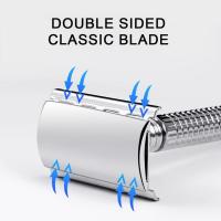 Scttomon Afeitadora para Hombres Cuchillas de Afeitado de Aleación de Cobre-Zinc - details 3