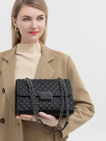 Bolso de Hombro Popular Bolso de Mujer de Alta Gama con Cadena Pequeño Bolso Cuadrado - details 1