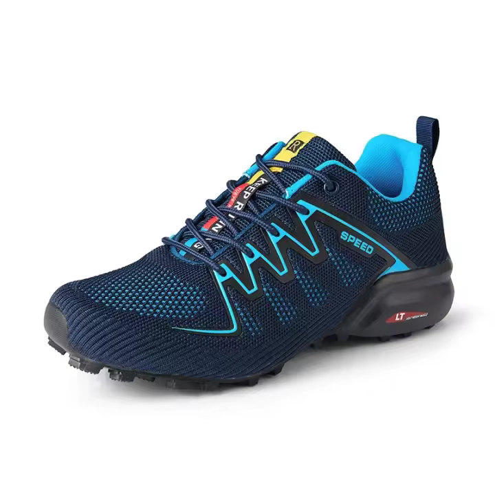 Zapatos de ciclismo MTB Zapatillas de ciclismo para hombre Zapatos de montar resistentes al desgaste Transpirables y absorventes de sudor Material de zapa de goma - 1