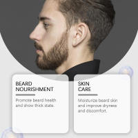 Aceite hidratante para barba, hidratante, secante para el cabello, suave y nutritivo, para hombres - details 8