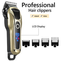 Kemei-cortadora de pelo eléctrica para hombre, cortadora de pelo profesional hine, Barbero, carga rápida por USB, con pantalla LCD - details 3