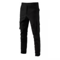 Nuevos pantalones casuales de algodón para hombres de primavera, pantalones de color sólido con múltiples bolsillos versátiles de negocios transpirables para hombres - details 4