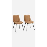 Mesa de Comedor de Estilo Rústico Marrón-Negro 70 x 110 x 77 cm Ideal para 4 Personas - details 14