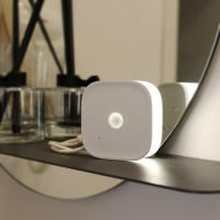 Lámpara LED infrarroja con Sensor de movimiento, luz nocturna recargable por USB, imán para pared, armario, escaleras, inodoro - details 14
