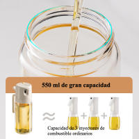 Tanque de aceite especial a prueba de fugas de cocina 550ml puede verter contenedores de cocina rociables - details 1