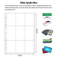 Funda para tarjetas con múltiples bolsillos A4, carpeta para sesión fotográfica Kpop, PP, álbum de fotos transparente, páginas de repuesto, fundas para álbum de fotos DIY - details 8