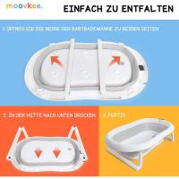 Bañera Plegable para Bebé de 80cm con Soporte Bañera de Bebé con Termómetro - details 12