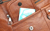 Bolso de Mano de Lujo de Cuero PU de Alta Calidad para Mujer Diseño de Hombro Cruzado Bolsas Vintage Hobos Sac A Main - details 16