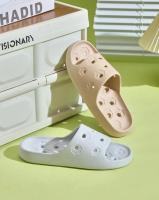 Zapatillas de baño ahuecadas para mujer, zapatillas de ducha antideslizantes, Zapatillas de casa de EVA ultraligeras y suaves - details 13