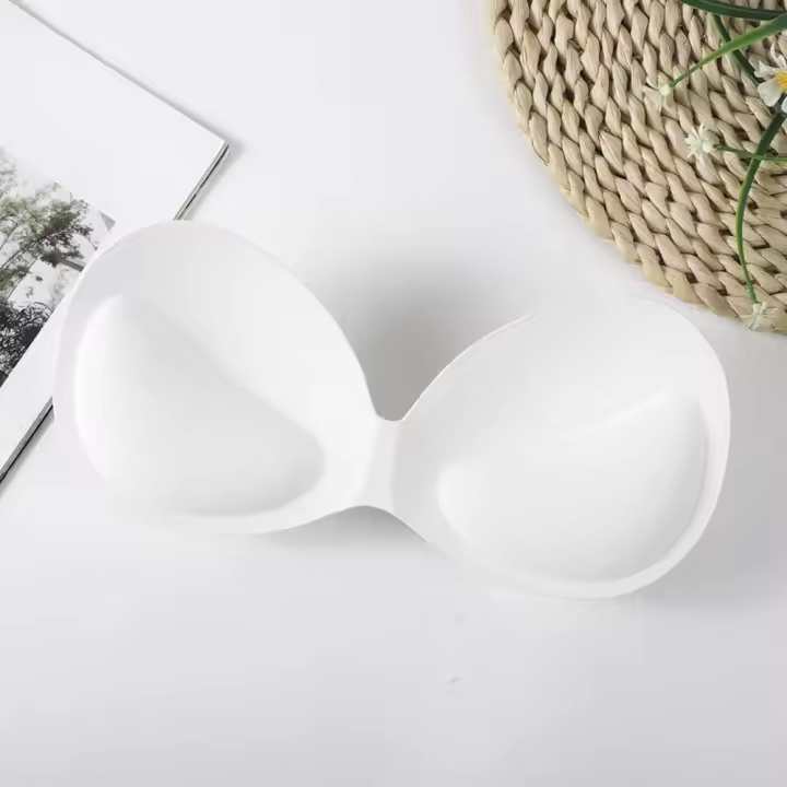 Almohadillas invisibles para traje de baño, Bikini, látex, algodón, fiesta, boda, relleno de traje de baño, insertos, almohadilla para el pecho, almohadillas de esponja para sujetador - 1