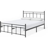 Cama 150x190 cm Altura 31cm con almacenamiento bajo la plataforma metal con cabecero - details 9