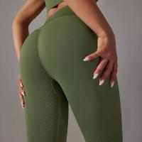 Leggings sin costuras para mujer, leggings de gimnasio de cintura alta, control de barriga, entrenamiento para correr, pantalones de yoga - details 25