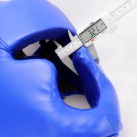 Casco de boxeo cubierto, equipo de entrenamiento de boxeo para adultos y niños, casco de entrenamiento de boxeo ligero y resistente al desgaste. - details 8