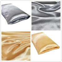 Funda de almohada de seda satinada Queen, ropa de cama para el hogar, suave, rectangular, 2 piezas - details 9