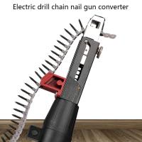 Taladro eléctrico inalámbrico herramienta de carpintería con cadena automática para tornillos de alta rendimiento ajustable en longitud y profundidad - details 1
