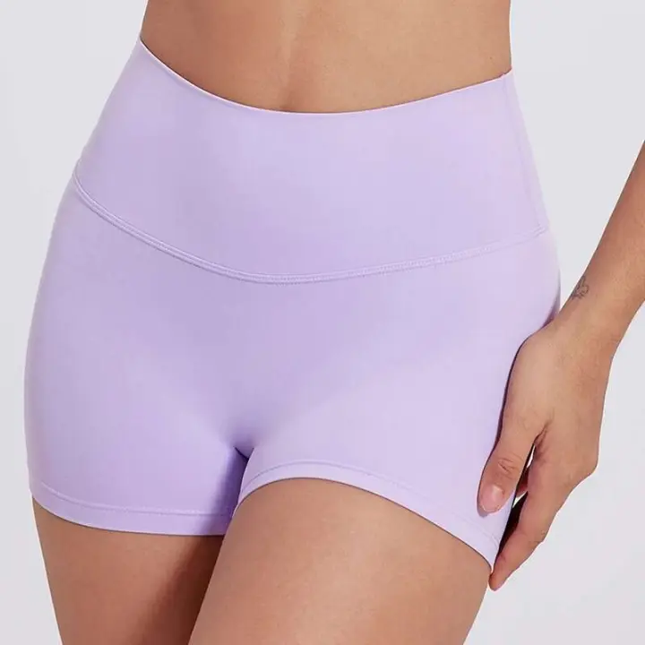 Pantalones Deportivos Transpirables de Fiess Yoga Cintura Alta de Nylon con Mejora de Cadera - 1