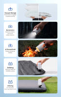 Baseus-bomba de aire portátil, inflador de gran capacidad para tienda de campaña al aire libre, 240L/min, 2000mAh - details 3