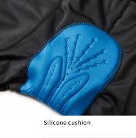 WOSAWE Pantalones de Ciclismo para Hombres Largos de Bicicleta 3D con Gel Compresión Transpirable Material de Poliéster Estilo Normal - details 8