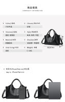 Bolso de mano Nueva moda para mujer Sho Crobody Bolso grande para ir al trabajo Bolso suave - details 8