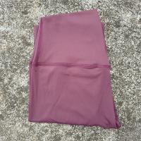 Legging de yoga de cintura alta con bolsillo trasero de color sólido, pantalones cortos deportivos para mujer, gimnasio atlético de mantequilla, entrenamiento integral para correr - details 9
