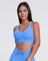 SHINBENE-Sujetador deportivo con tirantes, sostén Sexy con relleno y espalda cruzada para entrenamiento de Yoga y gimnasio, Super Cloud, 2,0 - details 3